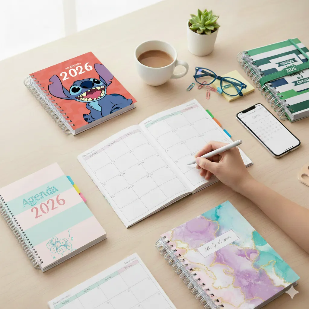 Agendas Tapa Dura y Tapa Flex Personalizadas Uruguay - Kamaluso